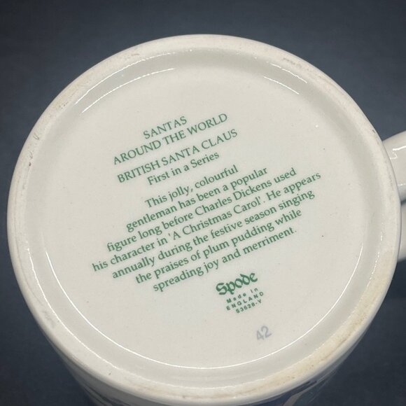 Spode Collectible British Santa Around the World Mug England First In Series Mug - Picture 5 of 9